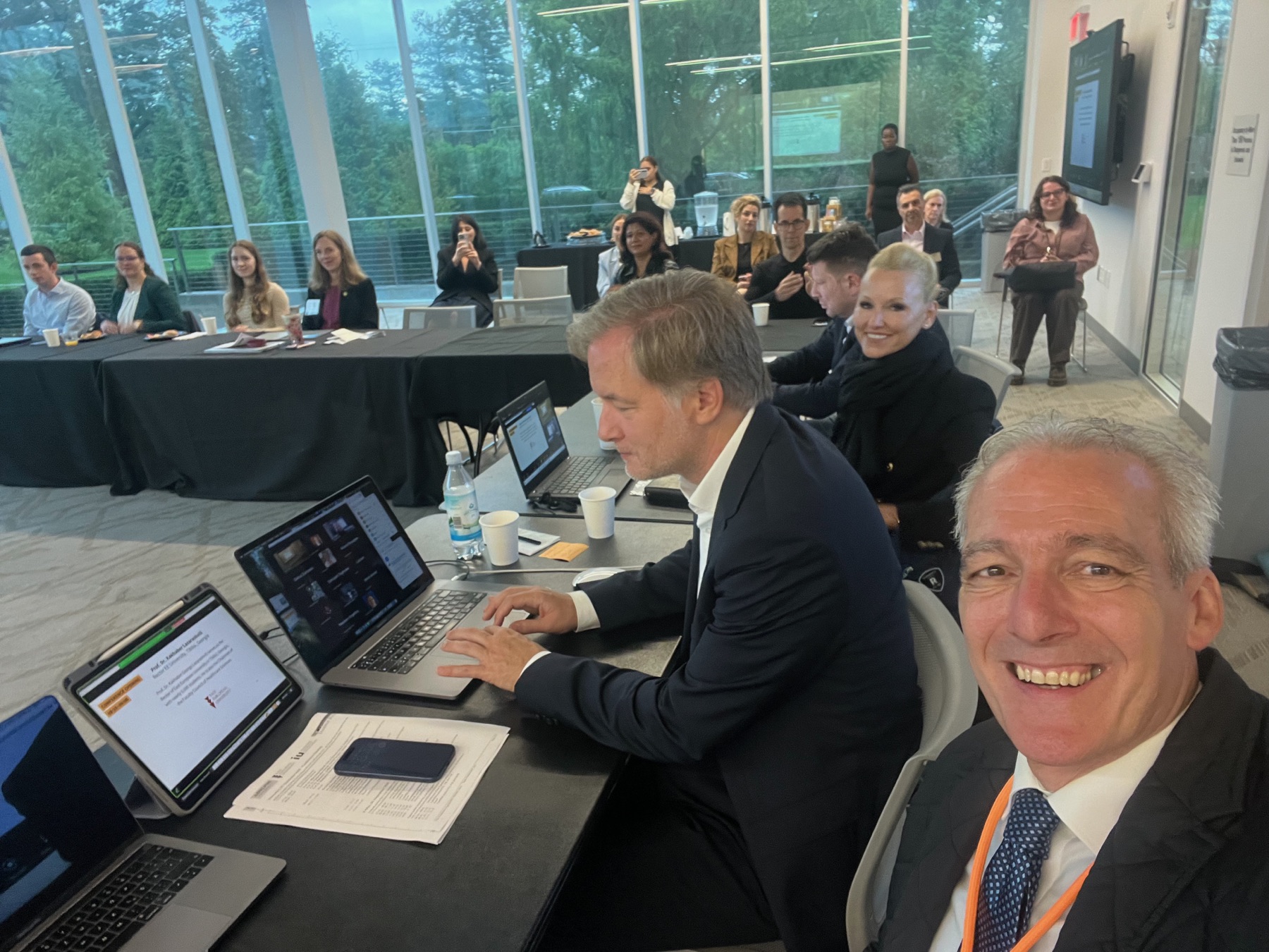 ISPC 2025 participants during the conference at Adelphi University