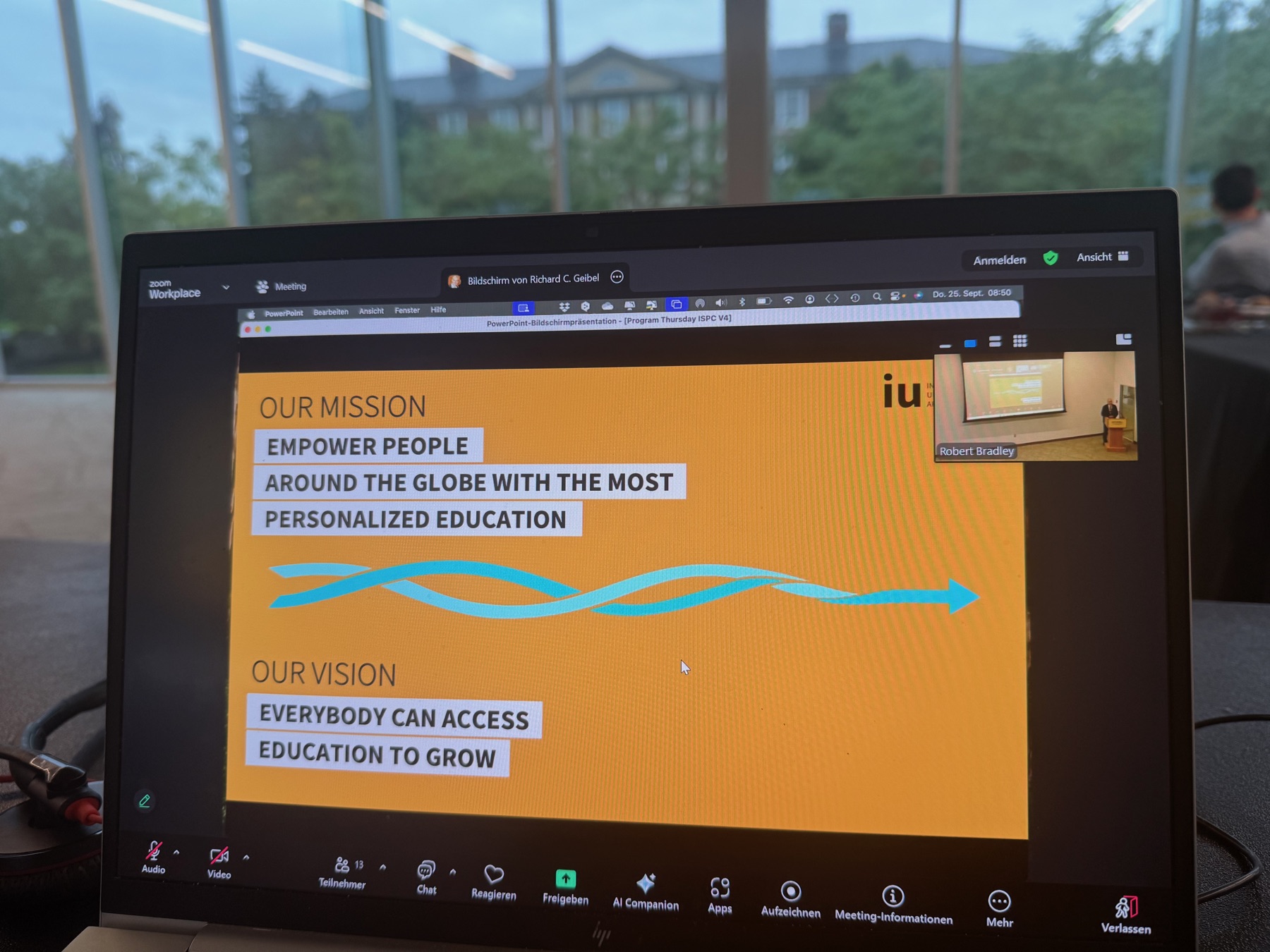 An online presentation during the hybrid ISPC 2025